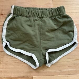 Winter Water Factory Green Track Shorts